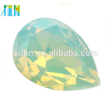 Tear drop cut crystal opal stone/gemstone
